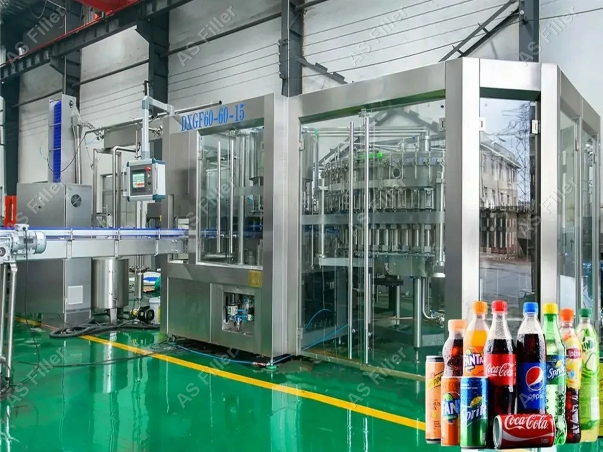Fully Automatic Beverage Filling Machine