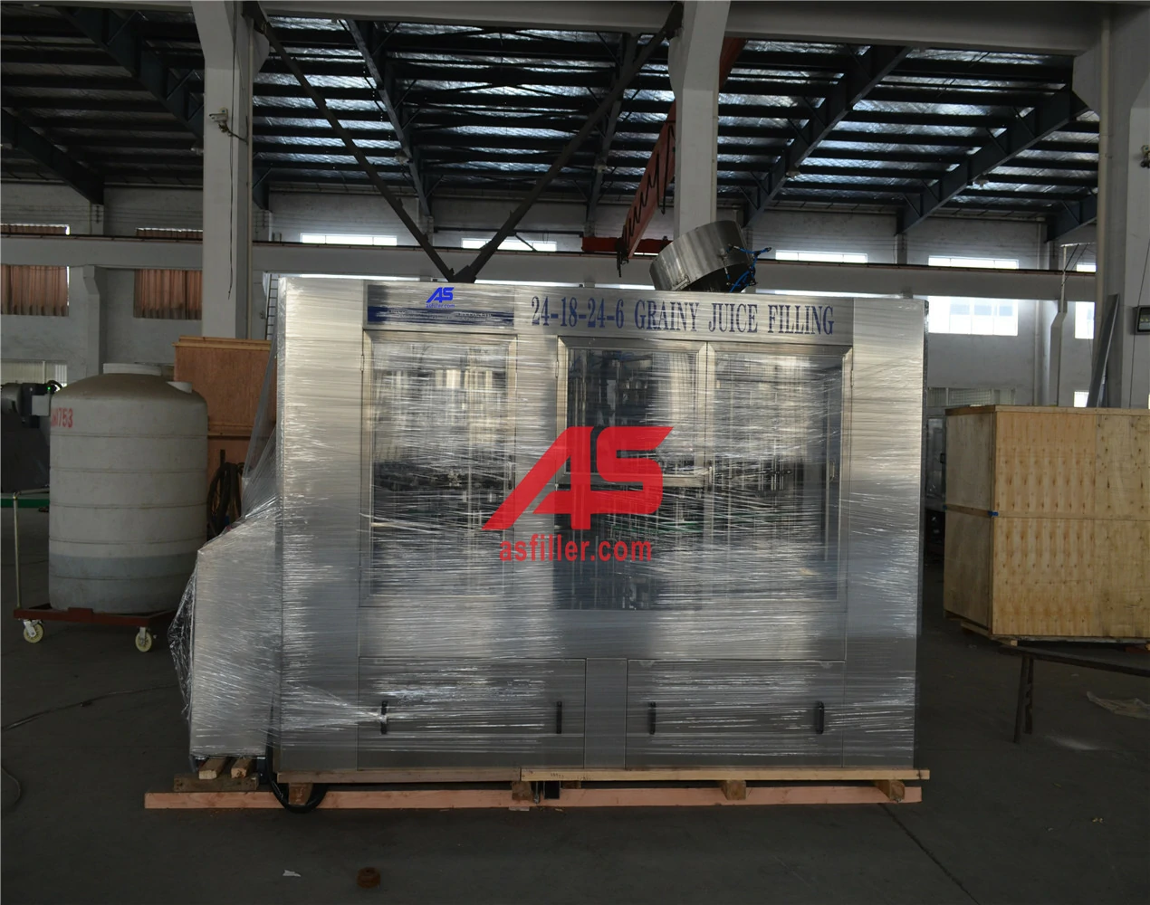 Pulp Juice Filling Machine Line delivered to Colombia